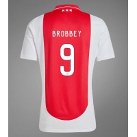 Dres Ajax Brian Brobbey #9 Domáci 2024-25 Krátky Rukáv